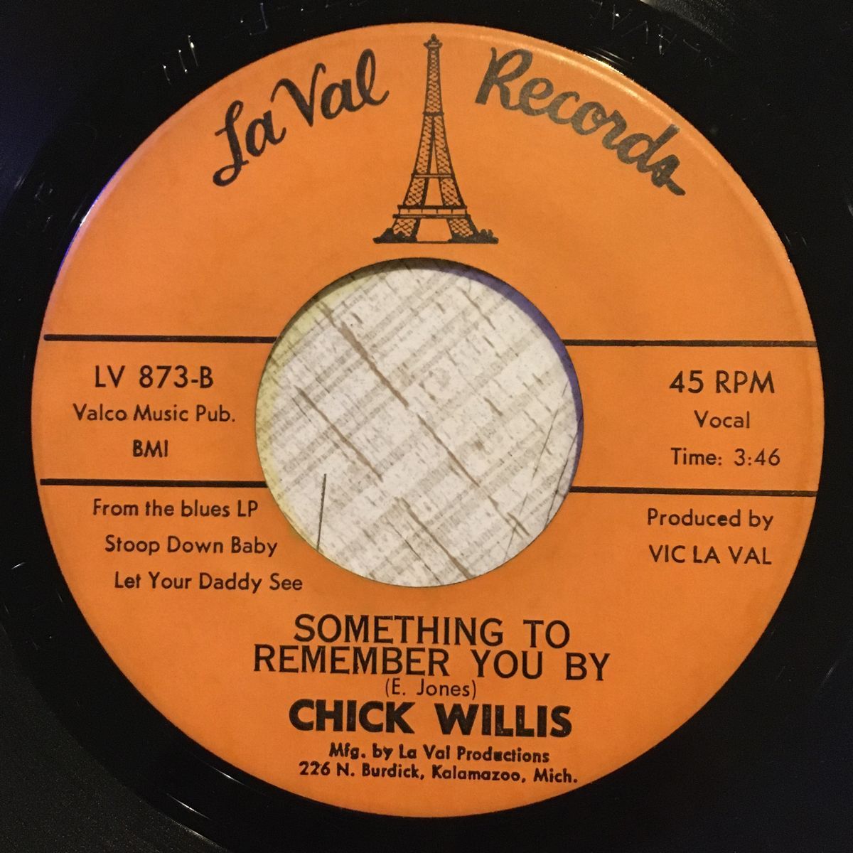 CHICK WILLIS - Mother Fuyer / Something To Remember You By (La Val