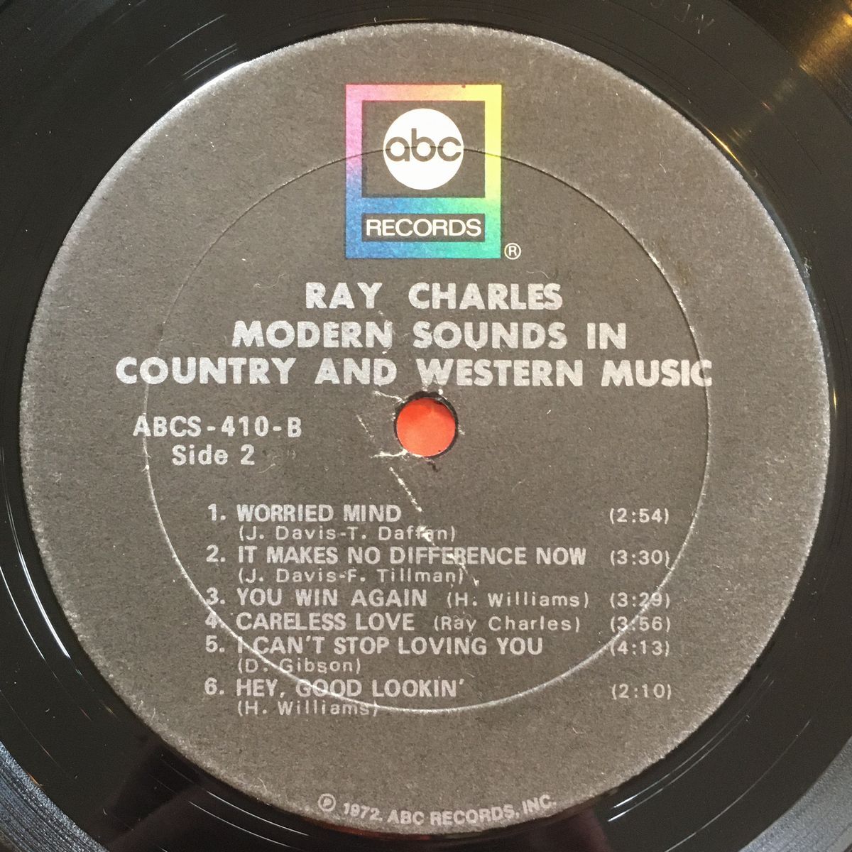 RAY CHARLES - Modern Sounds In Country And Western Music (abc ABCS 