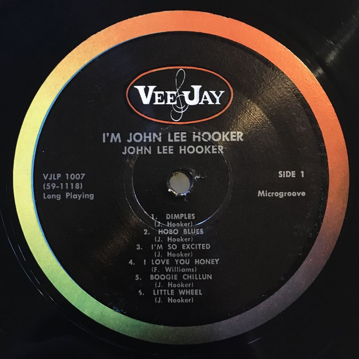 コンディション良好【貴重盤】JOHN LEE HOOKER  7インチレコード